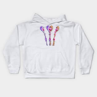 Heart Key Pack Kids Hoodie